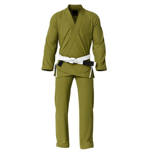 ชุดยูโดออกแบบโลโก้ด้านหน้าเอง ผ้าฝ้าย 100% น้ำหนักเบา ระบายอากาศได้ดี เย็บเสริมความแข็งแรงสำหรับการฝึกซ้อม - Product Image 1