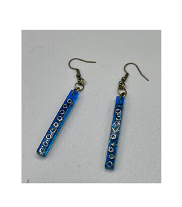 ต่างหูเรซินที่สวยงามต่างหูอะคริลิคขนาดใหญ่ต่างหูลูกปัดรูปทรงเรขาคณิตของผู้หญิง - Product Image 5