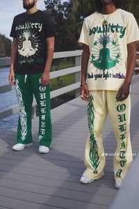 T-shirt unisexe délavé à l'acide Long avec col en O Motif imprimé solide en polyester respirant à séchage rapide en coupe surdimensionnée régulière - Product Image 6