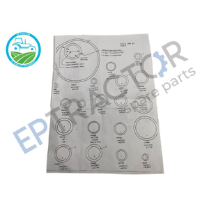 Kit de joints de pompe hydraulique RE29109 compatible avec les tracteurs John Deere 310B 3140 4000 4020 4755 - Product Image 4