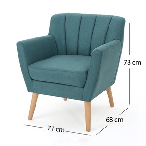 Sofá Individual Chesterfield Premium GSD68012, Sofá de Dos Plazas Cuadrado de Cuero Artificial con un Asiento, Muebles para el Hogar - Product Image 4