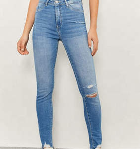 Jeans tendance, produit phare, nouvelle mode, jeans bleu décontracté pour femmes, pantalon de travail pour femmes, pantalon de plein air - Product Image 3