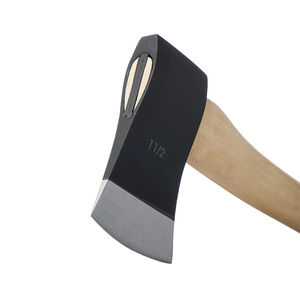 Hacha con mango de madera para cortar y partir leña - Product Image 6