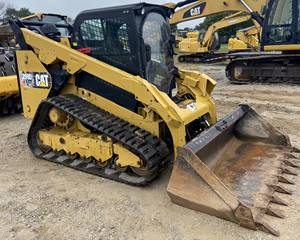 Excellent état EPA Caterpillar 299D2 Mini chargeur compact avec coupleur rapide hydraulique à haut débit à 2 vitesses - Product Image 2