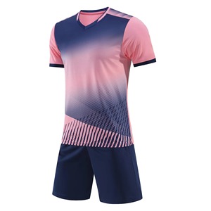 Ensemble de maillots de football personnalisés pour les matchs des hommes Kits d'équipe d'entraînement des athlètes Shorts avec poche Maillots de sport pour enfants et adultes - Product Image 5