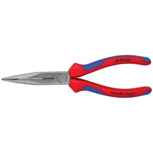 Pince à pêche à bec plat polie KNIPEX 200 mm avec poignées multi-composants inclinées à 40° - Product Image 3