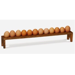 ชั้นวางไข่ทำจากไม้อเนกประสงค์สำหรับตกแต่งห้องครัวเหมาะสำหรับแสดงผลไม้ไข่และผลผลิตสดในฟาร์มอื่นๆ - Product Image 1
