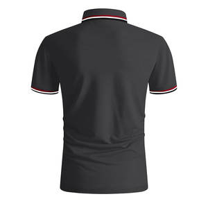 Polos para hombre, camisetas de manga larga con cuello y logotipo bordado personalizado, camisetas al por mayor a granel - Product Image 2