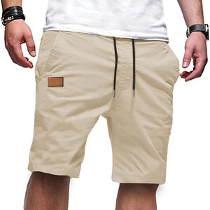 Mens Casual <b>Shorts</b> - Cotton Drawstring Summer Beach Stretch Twill <b>Chino</b> Golf <b>Shorts</b> - Product Image 1