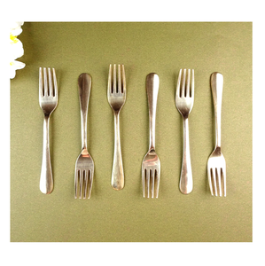 Fourchette en laiton cuillère crème glacée mariage vaisselle fourchette ensemble avec un design étonnant poignée fourchette meilleur prix - Product Image 1