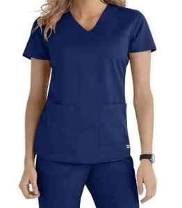 Uniforme Médico Quirúrgico para Hospital y Clínica, Uniforme de Enfermería y Doctor, Precio Económico, Alta Calidad, 100% Algodón de Punto, Ropa de Verano, Superventas - Product Image 1
