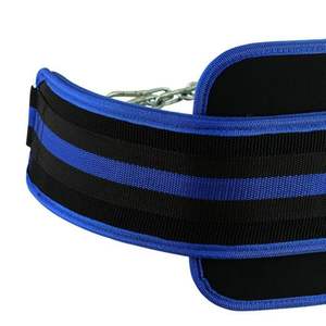 2025 entrenamiento levantamiento de pesas culturismo Dip Belt con entrenamiento físico de alta calidad al por mayor cinturón de inmersión de gimnasio - Product Image 3