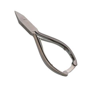 Salon de pédicure professionnel utiliser coupe-ongles pinces pinces à cuticules plates personnalisées acier inoxydable de haute qualité Pakistan - Product Image 5