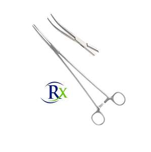 ชุดเครื่องมือผ่าตัดแบบแมนนวล300มม. คีมหลอดเลือดสเตนเลสแบบมีปากหยัก - Product Image 6