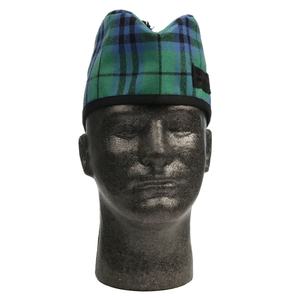 Elegant Glengarry <b>Hat</b> with Handmade Embroidered Custom Requirement Logo Saltire Cross <b>Hats</b> - Product Image 3