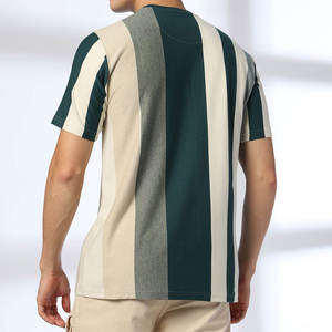 Logotipo personalizado Hombres Diseño personalizado Hombres Gimnasio Camiseta Tallas grandes Fitness Camiseta En Precio al por mayor Ringer Camiseta Para Hombres - Product Image 3