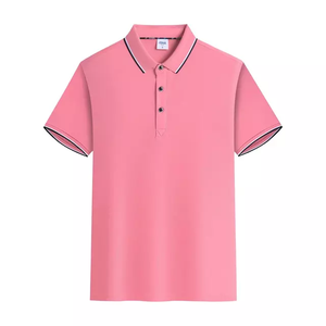 Ropa de moda Polos para hombre 100% algodón transpirable liso Polo personalizado impreso al por mayor Polos para hombres - Product Image 3