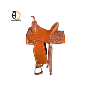 Selle d'équitation en cuir occidental de haute qualité - Product Image 1