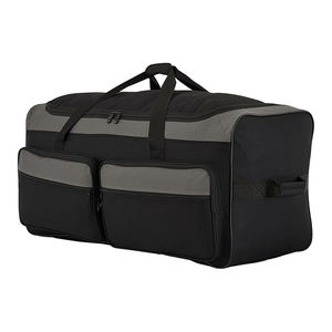 Custom Tactical <b>Wheeled</b> Bottom Duffel <b>Bag</b> with Trolley <b>Travel</b> Luggage Factory Designed for Helmet Hockey Gear for Hockey Players - Product Image 3