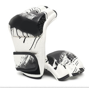 LangRay MMA Gants de Grappling pour Adultes Enfants Sac de Frappe Gants d'Entraînement avec Poignées pour Sparring Arts Martiaux Boxe Entraînement - Product Image 1