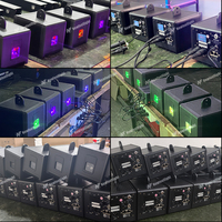 Proyector de Luz Láser 3D de 5W con Control por Aplicación iOS, Bluetooth, Múltiples Patrones de Animación, Luces de Escenario para DJ, Fiestas, Discotecas