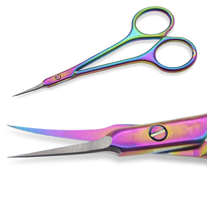 Tijeras para cutículas de uñas Tijeras de manicura de punta fina Acero inoxidable Multiusos Tijera para uñas para cutículas de alta calidad - Product Image 5