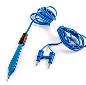 Pinces Adson bipolaires en acier inoxydable, type câble, classe I, outils manuels certifiés CE - Product Image 1