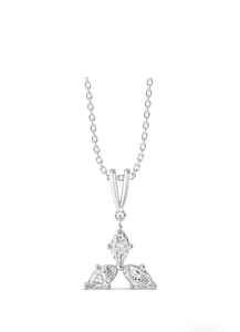 Colgante de Oro Puro de 18 Quilates de Primera Calidad, 0.65 Ct, D VS-SI, Corte Brillante Cultivado en Laboratorio, Certificado IGI, Joyería Fina Hecha a Medida, Lujo para Mujer - Product Image 2