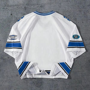 เสื้อฮอกกี้น้ำแข็งปักลายแบบกำหนดเอง ปี 2026 สำหรับผู้ใหญ่ แห้งเร็ว ผ้าฝ้าย 100% ชุดกีฬาสำหรับทีม ชื่อผู้เล่น ไนท์ส - Product Image 2