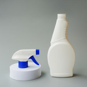 Modern Technology 350ml White HDPE Plastic Pump <b>Spray</b> <b>Bottle</b> Detergent and Cleanser <b>Bottle</b> with Chemical <b>Trigger</b> Sprayer - Product Image 4