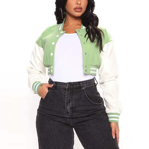 Veste universitaire respirante pour femmes avec logo personnalisé/couleur, poids léger élevé disponible au tarif de gros, longueur de vêtements longs - Product Image 1