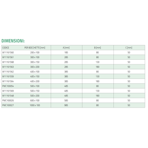 Tecnosystemi - Rejillas y amortiguadores de ventilación de aluminio para calibración de sistemas de aire - Product Image 4