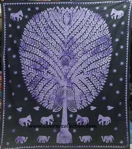 POTLY HORSE TREE PRINT Sábanas con estampado de árbol, tapices decorativos para el hogar, decoraciones colgantes de pared para el hogar y regalos GC-TPDB-288. - Product Image 3