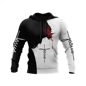 Sweat à capuche personnalisé sublimé Unisex Imprimé Sublimation Hoodies Blancs Hommes et Femmes Coton Subli