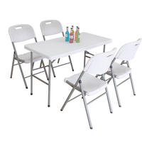 Chaise pliante en plastique blanche élégante/chaise de banquet en plastique/chaise se pliante de banquet