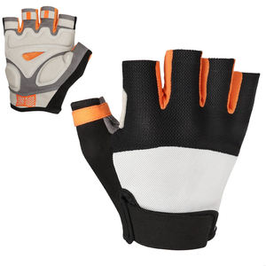 Gants de cyclisme unisexes personnalisés à demi-doigts, gants de sport en cuir pour la course à vélo d'été, antidérapants, taille XL pour homme, sécurité avant tout - Product Image 3