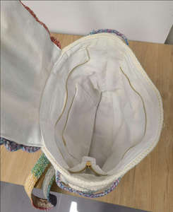Sacs à dos pour femmes en crochet faits à la main populaires en 2025, sacs à dos spécialisés pour les voyages, le camping, le shopping et la randonnée - Product Image 4