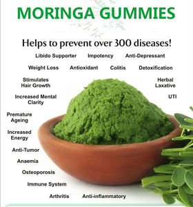 Tablet <span class=keywords><strong>Moringa</strong></span> organik pil Softgel daun dalam permen Gummy Kapsul Harga grosir untuk dewasa dan anak-anak - Product Image 4