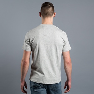 Camisetas de algodón en blanco para hombre, camisa de diseño de hombro caído de gran tamaño, impresión personalizada de calidad - Product Image 3