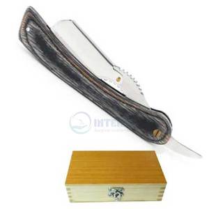 Maquinilla de afeitar de barbero de acero inoxidable profesional, instrumento de belleza, herramienta de aseo clásica para hombres para salón y suministro al por mayor - Product Image 4