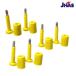 ตราประทับประตูตู้คอนเทนเนอร์แบบใช้แล้วทิ้งโลโก้ได้ผ่านการรับรอง ISO บรรจุภัณฑ์รถบรรทุกอุตสาหกรรมที่มีความปลอดภัยสูงทำจากพลาสติก - Product Image 3