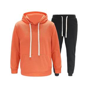 Sweatshirts pulls tendances pour hommes Ensemble survêtement 2 pièces décontracté à manches longues - Product Image 5