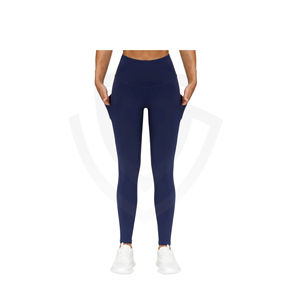 Leggings de Yoga Personalizados de Alta Calidad para Mujer, Diseño Sólido y a Cuadros, Transpirables, Ropa Deportiva para Gimnasio, Cintura Elástica - Product Image 1