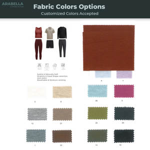 Arabella 2026 Ropa Deportiva <span class=keywords><strong>Mujer</strong></span> Talla Grande Secado Rápido Transpirable Ecológica Sostenible Camiseta Deportiva para Correr - Product Image 5