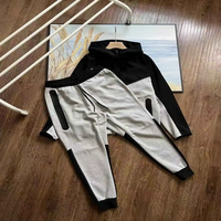 Survêtement de jogging respirant en molleton 100 % coton 400 g/m² Lynx Apparels, personnalisable, grande taille, pour homme, style hip-hop, couleur unie, collection automne