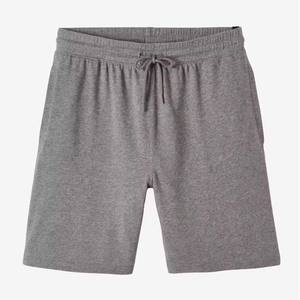 Short en coton de vêtements de sport d'été pour hommes de couleur unie à séchage rapide et confortable à bas prix avec short imprimé brodé de logo personnalisé - Product Image 1