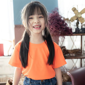 Camiseta Deportiva de Manga Corta con Cuello Redondo para Niños Unisex Ultifresh, Estampado 3D, Poliéster, Logotipo en el Cuello Trasero, Ecológica, Transpirable, de Secado Rápido - Product Image 4