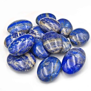 Pierre précieuse bleue de pierre de palme Lapis Lazuli de haute qualité pour la méditation d'équilibrage Chakra et la guérison énergétique pour l'exportation - Product Image 2