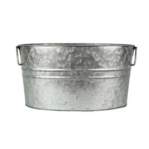 Best Quality Galvanized Ice Bucket for Hotels & Restaurants, Durable Silver <b>Drink</b> Ice Bucket for Events and Wholesale Catering - Product Image 4