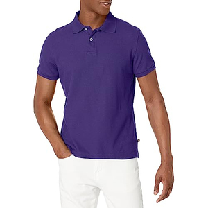 Jersey de Golf de diseño personalizado de alta calidad para hombre, Manga corta informal deportiva para estampado bordado, característica transpirable - Product Image 1